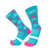 Heart - Pro Cycling Socks